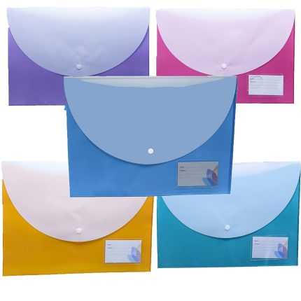 Shuban Double Pocket Document Folders (6 Pcs) (Standard)