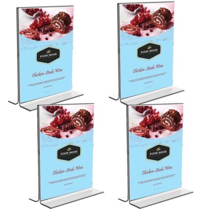 Shuban Acrylic Sign Holder (T Shape)